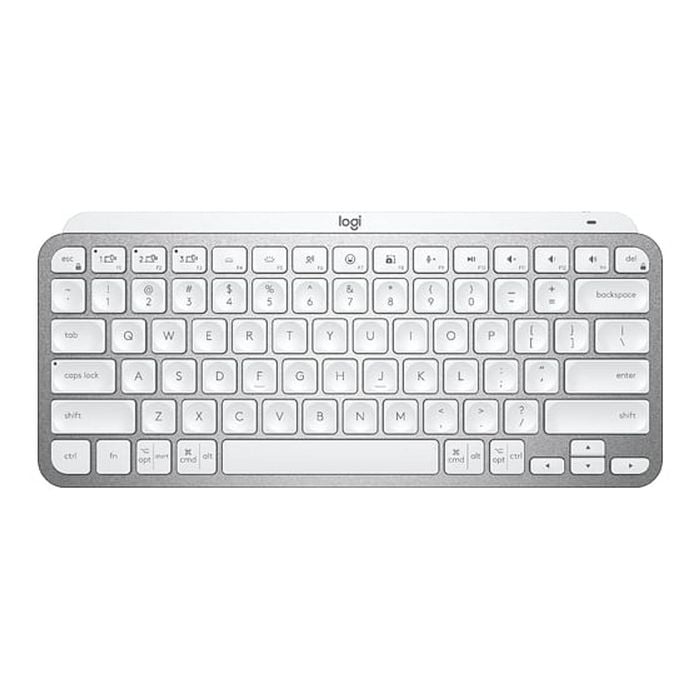 Logitech Mx Keys Mini Minimalist Wireless Illuminated Keyboard - Pale Grey [920-010506]