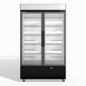 Skope Ezicore  2 Glass Door Display Or Storage Fridge - Commercial Solid Door Upright Fridges (bce1200n)