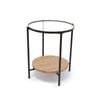 Genex Designs 54 cm Black Frame Anderson Side Table