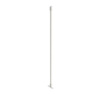 Emro White Shower Track Ceiling Support