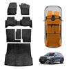 Floor Mats Boot Liner Set For Volkswagen Vw Tiguan Ct Series 2025-onwards All Weather Heavy Duty Trunk Cargo Kick Back Seat