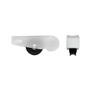 Rolltrak Adjustable Plastic Carriage And Acetal Roller - 2 Pack