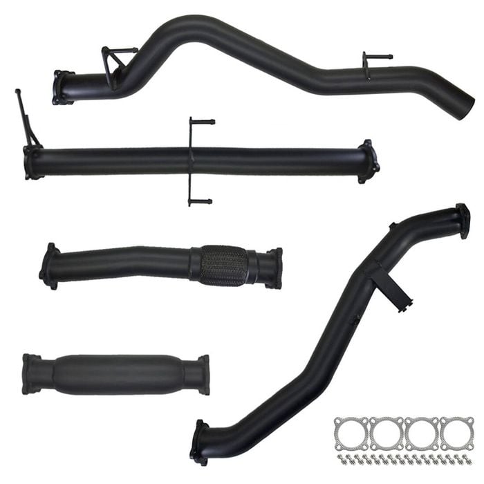 Ignite Exhausts Turbo Back For Mitsubishi Mr Triton 2.4l 3" No Cat & Hotdog 409 Stainless Steel