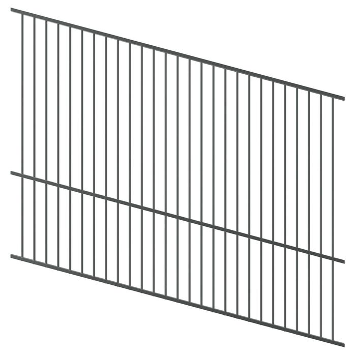 ProtectorAl 1201-2400W x 1800H Monument Raked Up to 15º Flat Top Pool Fence Panel