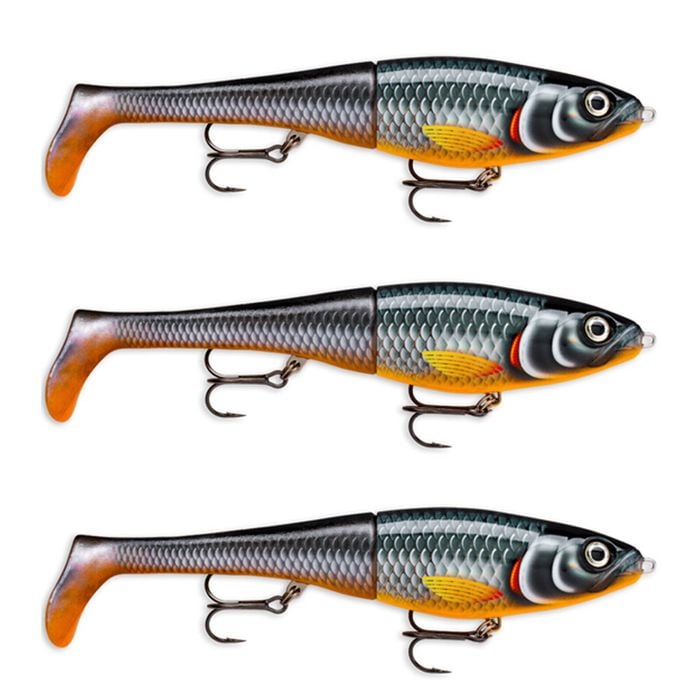 3x Rapala 14cm X Rap Peto Sink Hybrid Swimbait Fishing Lures - Halloween