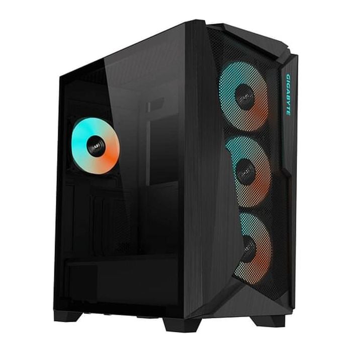 Gigabyte C301 Glass E-atx Mid Tower Pc Case - Black [gb-c301g]