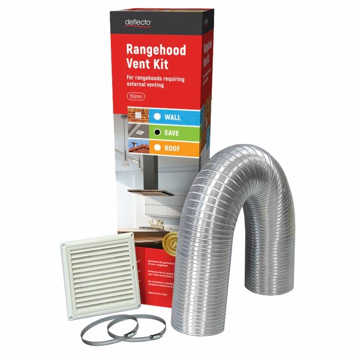 Deflecto 150mm Rangehood Eave Venting Kit