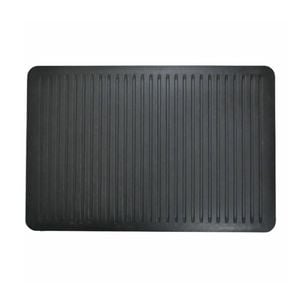 Lorell Polyurethane Foam Anti-Slip Workstation Mat Black 92x61cm