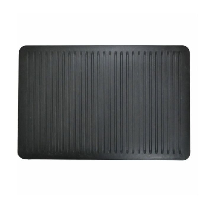 Lorell Polyurethane Foam Anti-Slip Workstation Mat Black 92x61cm