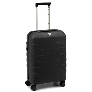 Roncato Box Sport 2.0 Carry On 55cm Lightweight 2.2Kg Suitcase - Black