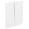 Kaboodle Nougat Truffle Country Corner Wall Cabinet Door - 2 Pack