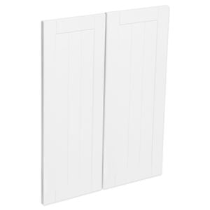 Kaboodle Nougat Truffle Country Corner Wall Cabinet Door - 2 Pack