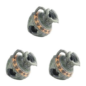 3PK Dudley's World Of Pets Antique Wine Jug Aquarium Decoration