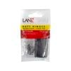 Lane 50mm Matte Black Fixed Pin Butt Hinge - 2 Pack