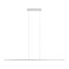 Telbix Sumner Modern Pendant Hanging Lamp Light Metal Aluminium White Matte