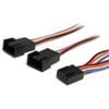 Startech.com 12in 4 Pin Pwm Fan Extension Power Y Cable - F/m - For Cpu Fan - Molex / Molex - 1 Each