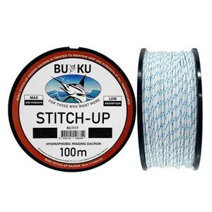 Buku Stich Up Hydrophobic Dacron Fishing Backing Line 100m 200lb