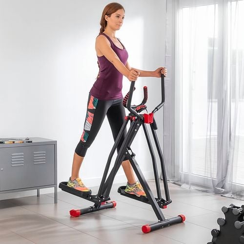 The Compact Air Walker is ideal for low-impact cardio with full-body movement