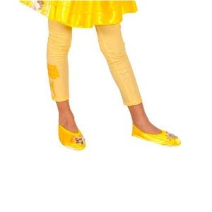 Girls US 6-8 Disney Beauty and the Beast Belle Footless Tights Girls Costume