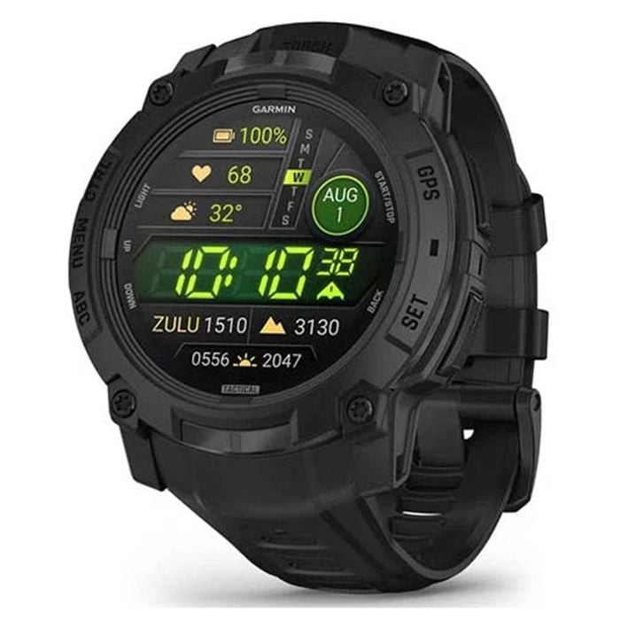 Garmin Instinct 3 (amoled Tactical Edition Gps Smartwatch 50mm)  Black