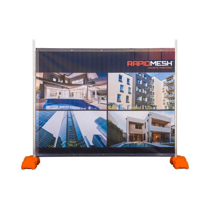 RapidMesh 1.6 x 2.2m Full Print Panel Printed Premium Banner