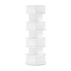 Ufurniture Rotating Shoe Rack Tower 360 Degrees Spinning Shoe Rack Tower 7-Tiers Revolving Shoe Storage Organizer