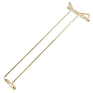 Beaumont Wine Glass Rack Brass 410mm Stemware Holder Barware Storage