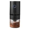 NNEOBA Portable USB C Rechargeable Coffee Grinder Ceramic Burr Mill Black