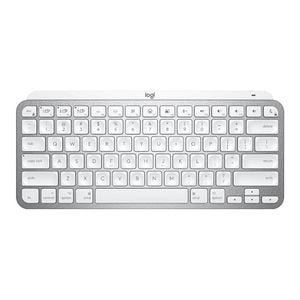 Logitech Mx Keys Mini For Mac Minimalist Wireless Illuminated Keyboard - Pale Grey [920-010528]