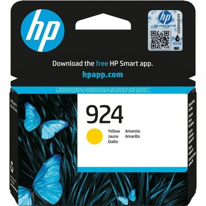 Hp 924 Original Standard Yield Inkjet Ink Cartridge - Yellow Pack - 400 Pages