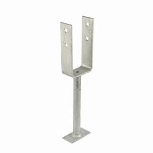 BOWMAC Post & Bearer Bracket Hot Dip Galvanised B16