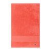 Lacoste L Lecroco Guest Towel Absorbent 100% Cotton 600gsm 40x60cm Red
