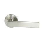 Miles Nelson Satin Nickel Verona Round Rosette Dummy Set