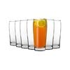 LAV 6 Piece Bardi Classic Willi Becher Beer Glass Set - German Style Craft Beer Ale Glasses - Clear - 370ml