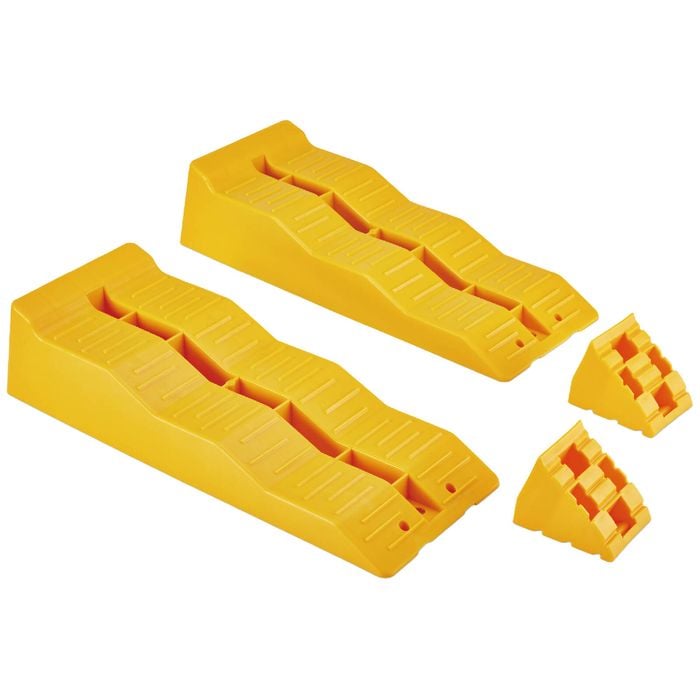 Craftright 56 x 20 x 13cm Yellow Leveller Ramp Set