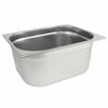 Vogue Gastronorm Tray Stainless Steel 1/2 Size 100mm Deep Commercial Kitchen Food Pan