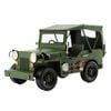 Boyle Metal Display Jeep W/ Canopy Handmade Ornament Home Decor 17cm