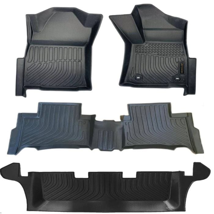 Vehiclab Toyota Fortuner - 2015 - 2025 - GUN156R - 3D/5D All Weather Moulded Car Floor Mats