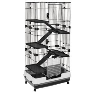 Pet Cage Rabbit Hutch Cat Bunny Hamster Guinea Pig Ferret Small Animal Chinchilla L