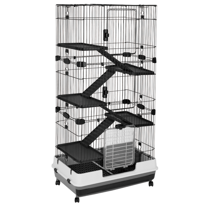 Pet Cage Rabbit Hutch Cat Bunny Hamster Guinea Pig Ferret Small Animal Chinchilla L