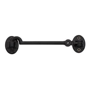 Delf Architectural 150mm Matt Black Cabin Hook