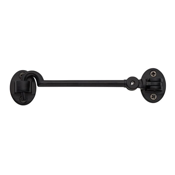 Delf Architectural 150mm Matt Black Cabin Hook