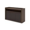 ModernHome CARTER Credenza/ Sideboard  129cm(W)x 44.5cm(D)x87cm(H)- Coffee&Grey