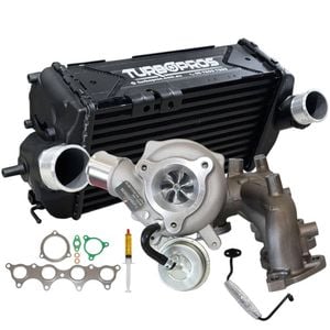 Upgrade Billet Turbo Charger With 84mm Intercooler And Genuine Oil Feed Pipe For Hyundai Veloster 1.6L 2012 Onwards