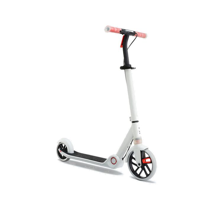 Decathlon - Kids' Scooter M900 - Lunar Grey & Touch Of Red - One Size