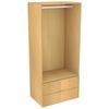 Lugna 2048 x 900 x 580mm Sand Hanging 2 Drawer Storage Cabinet