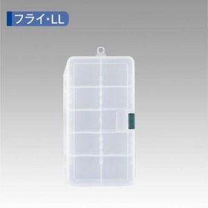Meiho Fly Case Clear Tackle Box LL
