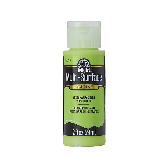 Folk Art 59ml Happy Green Multi Surface Paint