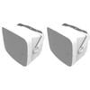 2x Klipsch RSM-800 Outdoor Wall Mounted 5 Way Binding 100W Speaker 8 Inches WH