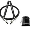 Fitness Master 3m Adjustable Steel Jump Rope With Dual Bearings For Gym Boxing